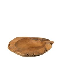 Plat Igor Irregulier Teck Naturel Large